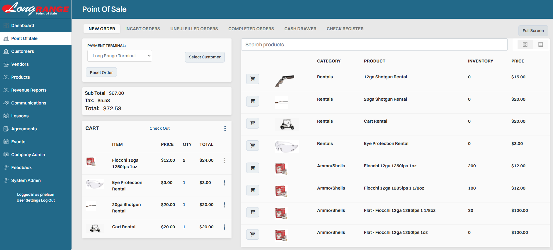 POS Screenshot